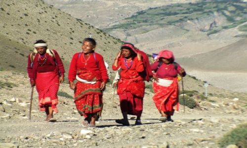 Zdjecie NEPAL / brak / gdzies na szlaku.. / czerwieni czar