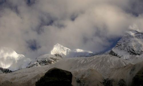 Zdjecie NEPAL / Annapurna / Annapurna Base Camp 4130 / Gangapurna (?)
