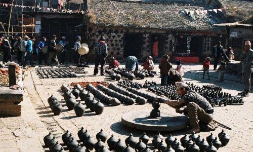 NEPAL / brak / Bhaktapur / Potter's Square