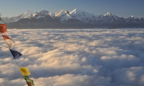 Zdjecie NEPAL / Lantang / Gosainkund / Laurebina / Laurebina / Ganesh Himalaja