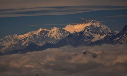 Zdjęcie NEPAL / Laurebina / Gosainkund / Laurebina wys. ok. 4200m / Annapurna II 7937m