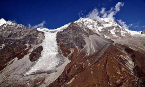 Zdjcie NEPAL / Lantang Himalaya / lodowiec Lantang / lodowiec