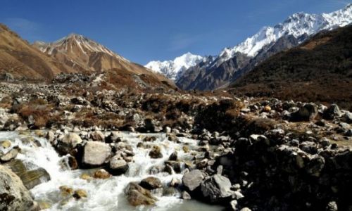 Zdjcie NEPAL / dolina Lantang / Lantang Village / Lantnag Himalaya