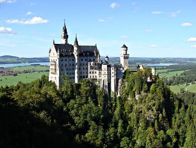 Zdjęcia: Schwangau, Bawaria, Zamek Neuschwanstein, NIEMCY Zdjęcia: Schwangau, Bawaria, Zamek Neuschwanstein, NIEMCY