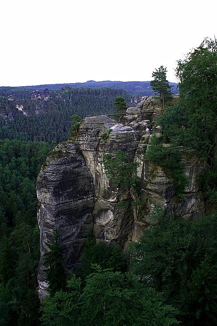 Zdjęcia: Bastei, Saksonia, Bastei 3, NIEMCY Zdjęcia: Bastei, Saksonia, Bastei 3, NIEMCY