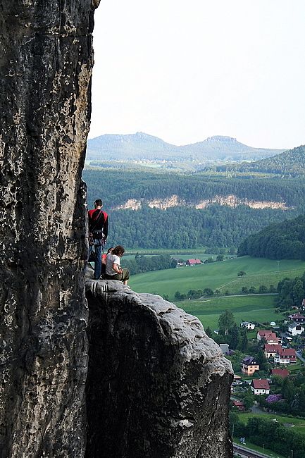 Zdjęcia: Bastei, Saksonia, Bastei 5, NIEMCY Zdjęcia: Bastei, Saksonia, Bastei 5, NIEMCY