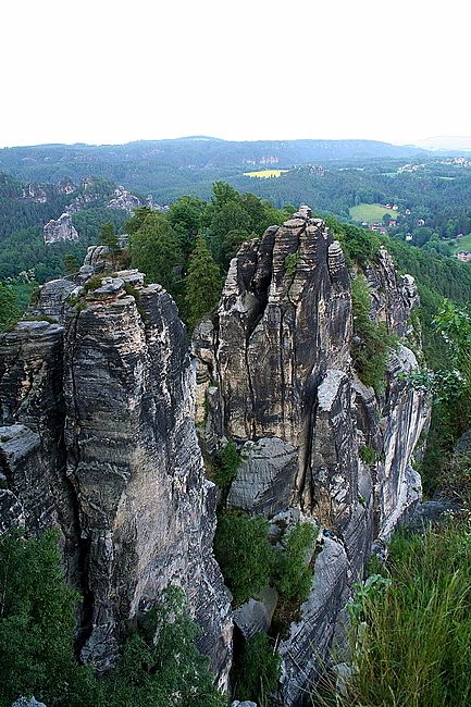 Zdjęcia: Bastei, Saksonia, Bastei 9, NIEMCY Zdjęcia: Bastei, Saksonia, Bastei 9, NIEMCY