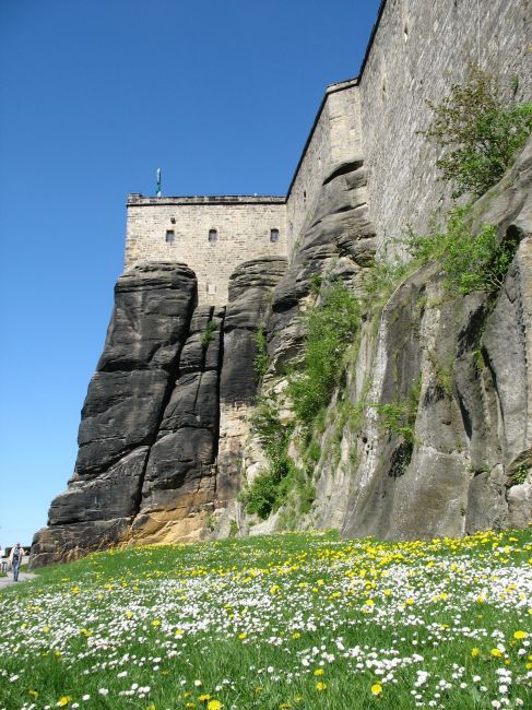 Zdjęcia: Konigstein, Saksonia, u stóp twierdzy, NIEMCY Zdjęcia: Konigstein, Saksonia, u stóp twierdzy, NIEMCY