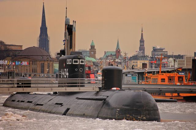 Zdjęcia: Port ., Hamburg, Lodz podwodna U-434, NIEMCY Zdjęcia: Port ., Hamburg, Lodz podwodna U-434, NIEMCY
