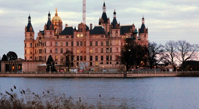 Zdj cia: Schwerin, Pojezierze Meklemburskie, Zamek w Schwerinie, NIEMCY