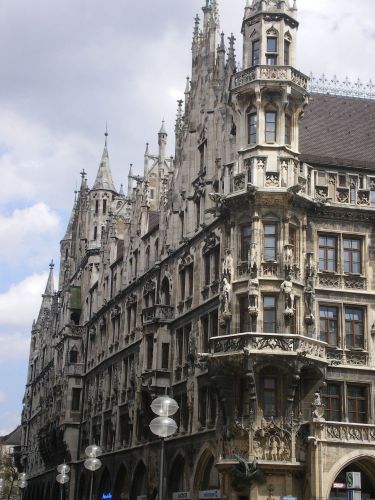Zdjęcia: Marienplatz w Monachium, Bawaria, Neues Rathaus - Nowy ratusz w Monachium, NIEMCY Zdjęcia: Marienplatz w Monachium, Bawaria, Neues Rathaus - Nowy ratusz w Monachium, NIEMCY