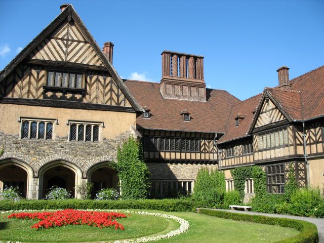 Zdjęcia: Poczdam, Brandenburgia, pałac Cecilienhof, NIEMCY Zdjęcia: Poczdam, Brandenburgia, pałac Cecilienhof, NIEMCY