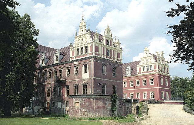 Zdjęcia: Bad Muskau, Saksonia, Zamek w Bad Muskau, NIEMCY Zdjęcia: Bad Muskau, Saksonia, Zamek w Bad Muskau, NIEMCY