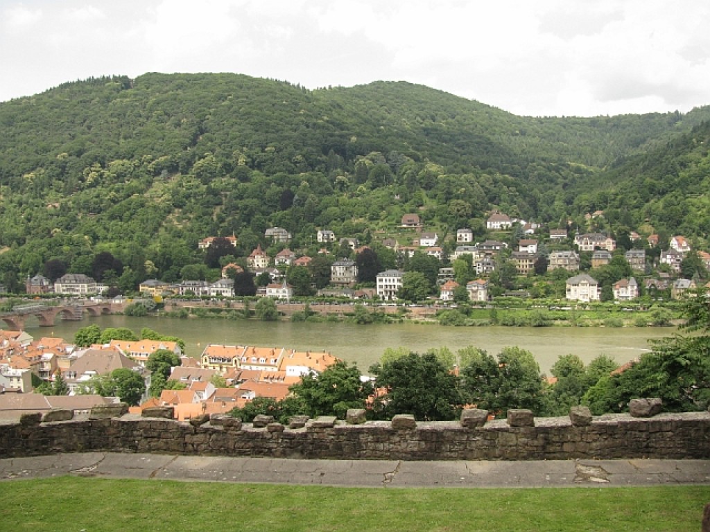 Zdjęcia: Heidelberg, Badenia - Wirtembergia, widok z pałacu Wittelsbachów, NIEMCY Zdjęcia: Heidelberg, Badenia - Wirtembergia, widok z pałacu Wittelsbachów, NIEMCY