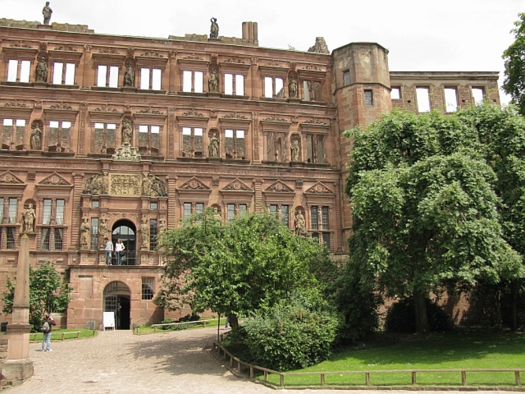 Zdjęcia: Heidelberg, Badenia - Wirtembergia, pałac Wittelsbachów, NIEMCY Zdjęcia: Heidelberg, Badenia - Wirtembergia, pałac Wittelsbachów, NIEMCY