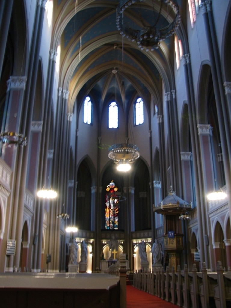 Zdjęcia: Wiesbaden, Hesja, kościół neogotycki, NIEMCY Zdjęcia: Wiesbaden, Hesja, kościół neogotycki, NIEMCY