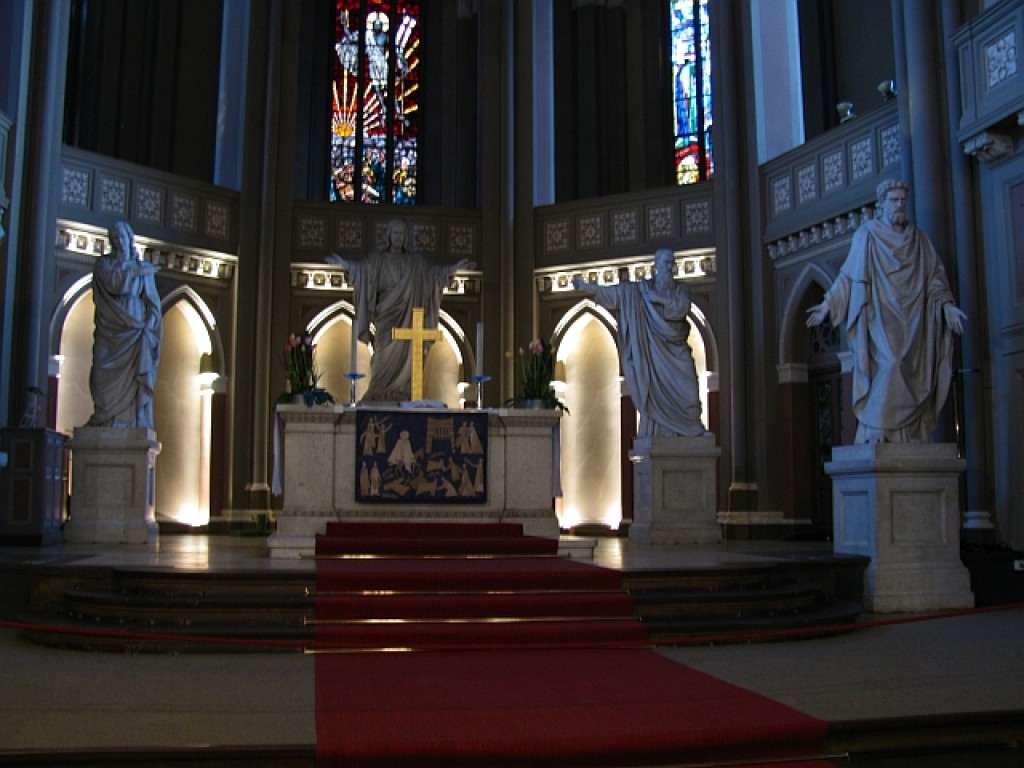 Zdjęcia: Wiesbaden, Hesja, kościół neogotycki, NIEMCY Zdjęcia: Wiesbaden, Hesja, kościół neogotycki, NIEMCY