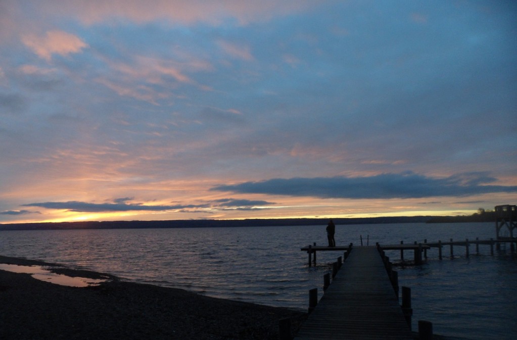 Zdjęcia: Herrsching am Ammersee, Bawaria, ZACHÓD SŁOŃCA NAD AMMERSEE, NIEMCY Zdjęcia: Herrsching am Ammersee, Bawaria, ZACHÓD SŁOŃCA NAD AMMERSEE, NIEMCY