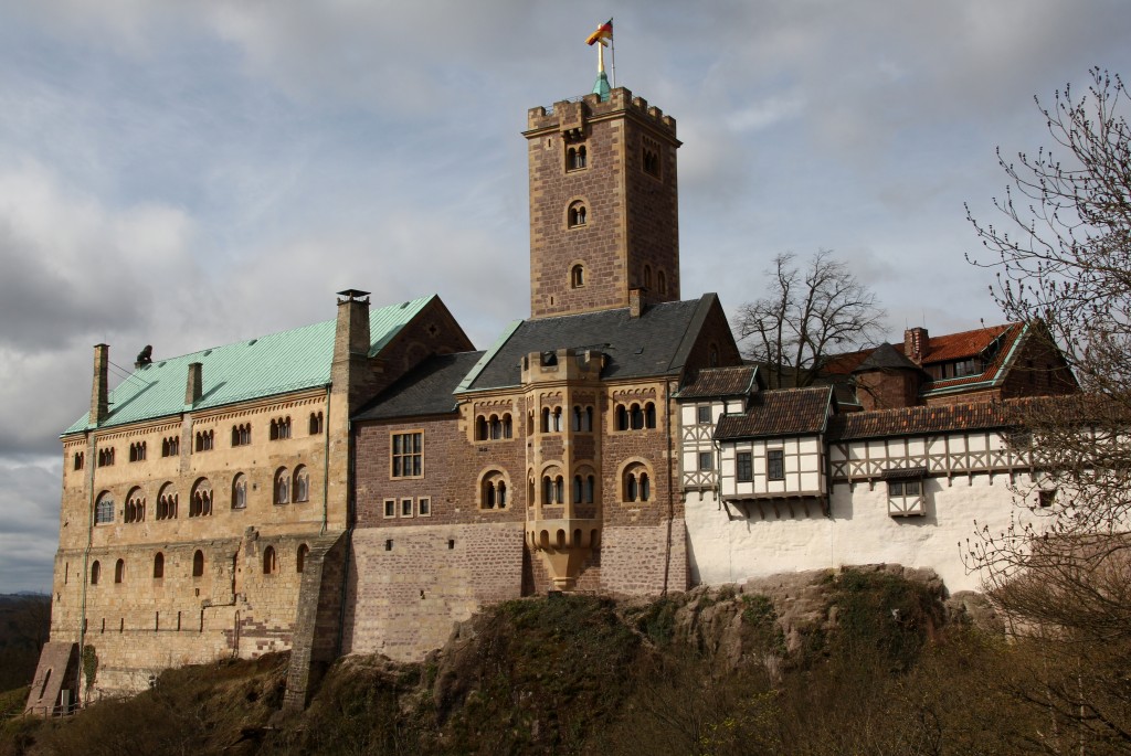 Zdjęcia: Eisenach, Turyngia, Zamek Wartburg, NIEMCY Zdjęcia: Eisenach, Turyngia, Zamek Wartburg, NIEMCY