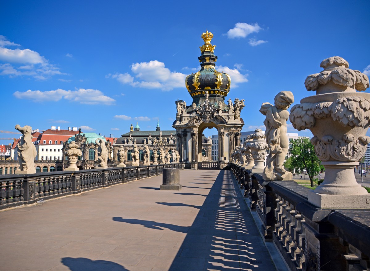 Zdjęcia: Drezno, Saksonia, Pałac Zwinger , NIEMCY Zdjęcia: Drezno, Saksonia, Pałac Zwinger , NIEMCY
