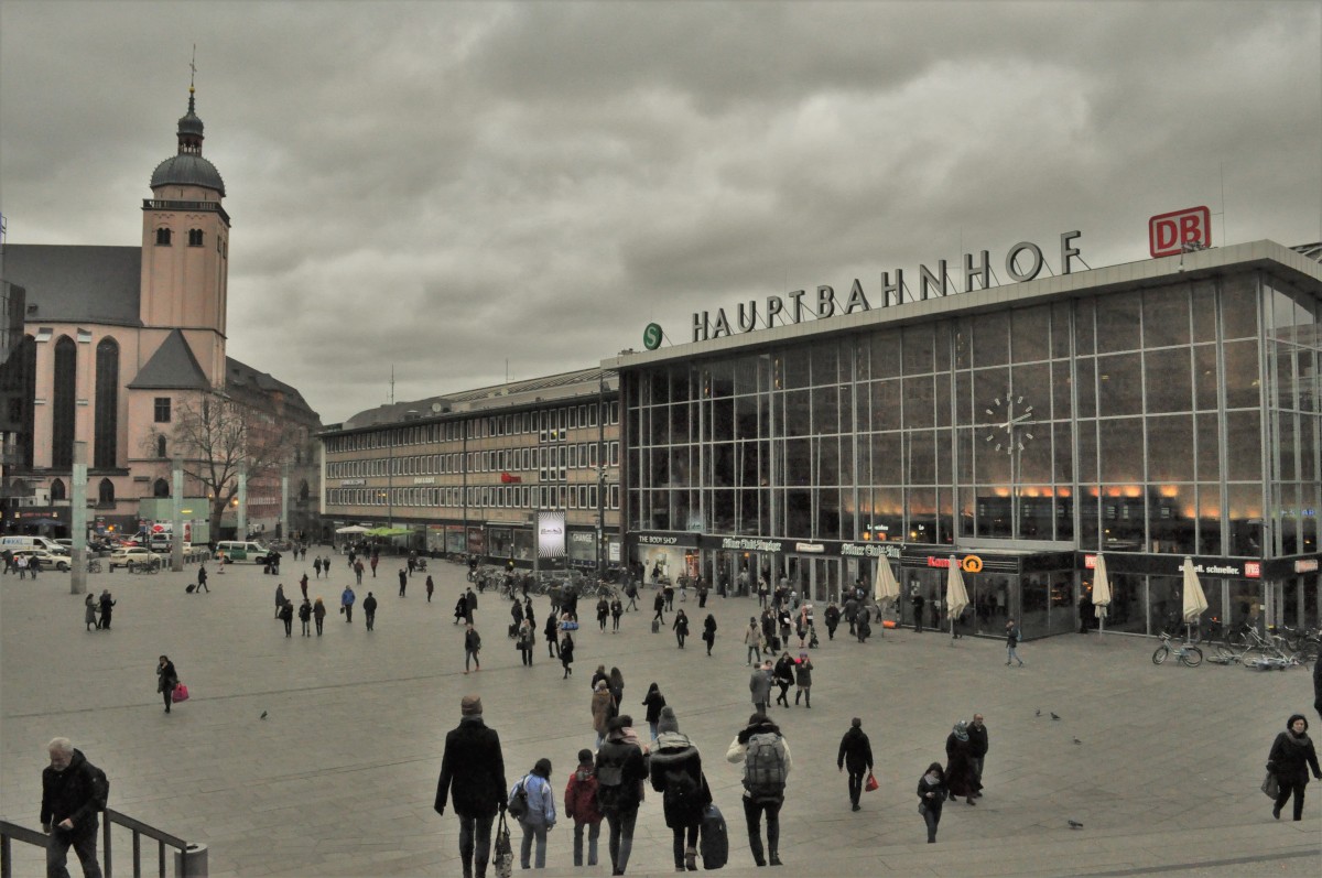 Zdjęcia Kolonia, Nadrenia PółnocnaWestfalia, Kolonia, dworzec