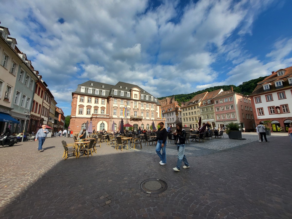 Zdjęcia: Heidelberg, Badenia - Wirtembergia, Marktplatz, NIEMCY Zdjęcia: Heidelberg, Badenia - Wirtembergia, Marktplatz, NIEMCY