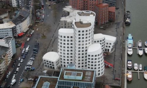Zdjęcie NIEMCY / Dusseldorf / Wieża telewizyjna / Widok z wieży telewizyjnej