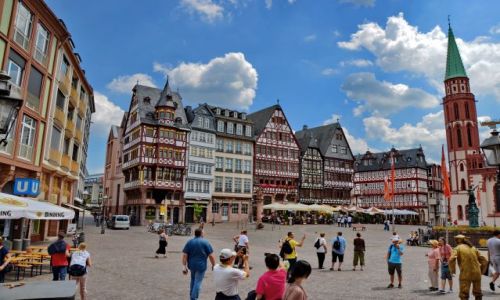 Zdjecie NIEMCY / Hesja / Frankfurt am Mein / Stare miasto dla Smoka