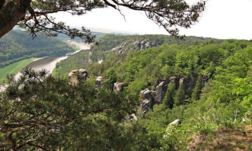 Zdjcie NIEMCY / Szwajcaria Saksoska / Bastei / Kamieniarstwo 2