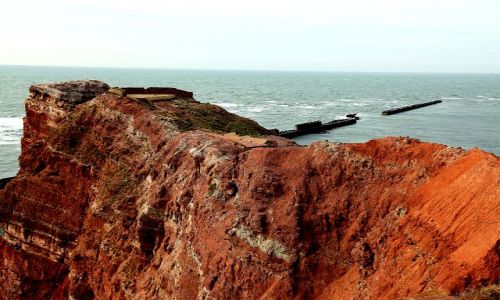 Zdjcie NIEMCY / - / wyspa Helgoland / Czerwone klify