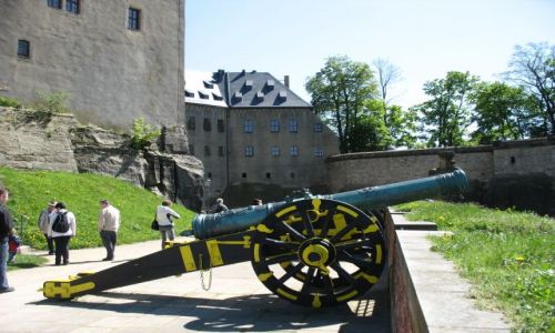 Zdjcie NIEMCY / Saksonia / Konigstein / obrona twierdzy