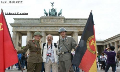 Zdjecie NIEMCY / Berlin / Przed Bram Brandenbursk / Brama Brandenburska