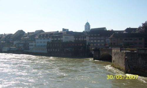 Zdjęcie NIEMCY / Granica między Niemcami i Szwajcarią / Rheinfelden / Nad Renem