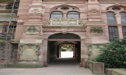 Zdjęcie NIEMCY / Badenia - Wirtembergia / Heidelberg / pałac Wittelsbachów