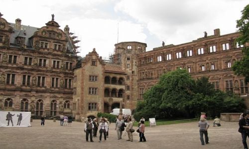 Zdjcie NIEMCY / Badenia - Wirtembergia / Heidelberg / paac Wittelsbachw
