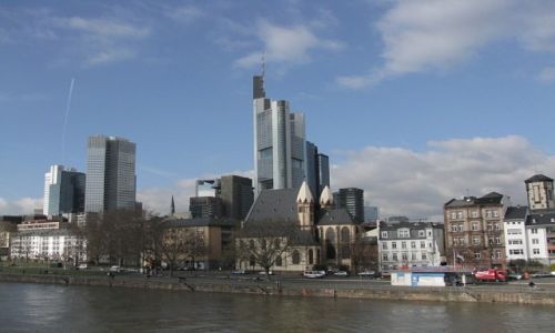 Zdjęcie NIEMCY / Hesja / Frankfurt nad Menem / widok na centrum