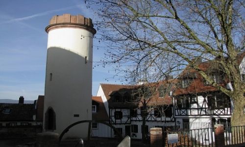 Zdjcie NIEMCY / Hesja / Bad Homburg / baszta