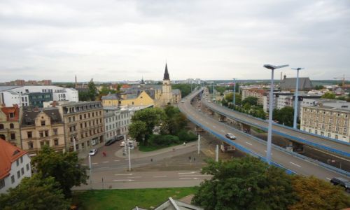 Zdjcie NIEMCY / Saksonia-Anhalt / Halle / Panorama Halle