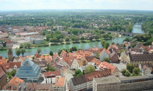 Zdjcie NIEMCY / Bawaria / Ulm / Widok z katedry w Ulm 2