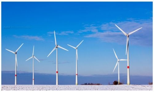 Zdjęcie NIEMCY / Sachsen / Görlitz / Windpark