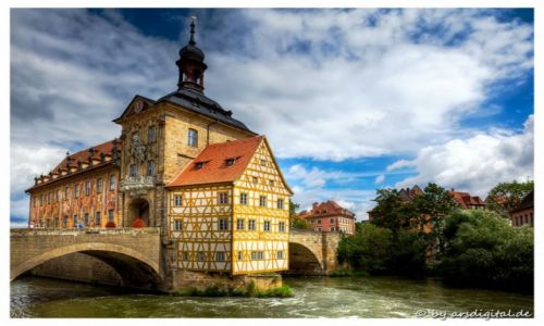 Zdjcie NIEMCY / Franken / Bamberg / Altes Rathaus