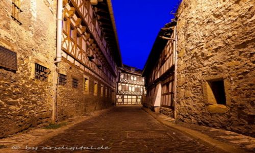 Zdjcie NIEMCY / Thrningen / Erfurt / Gasse in der Altstadt