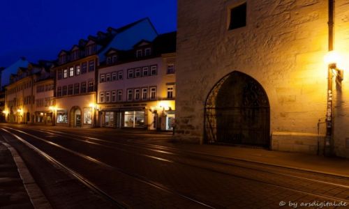 Zdjcie NIEMCY / Thrningen / Erfurt / Marktstrasse