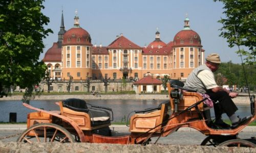 Zdjcie NIEMCY / Moritzburg / Paacyk Myliwski / Herzlich Willkommen