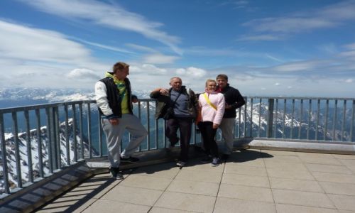 Zdjęcie NIEMCY / Bawaria / Platforma widokowa na Zugsschpitze / Nad chmurami ?