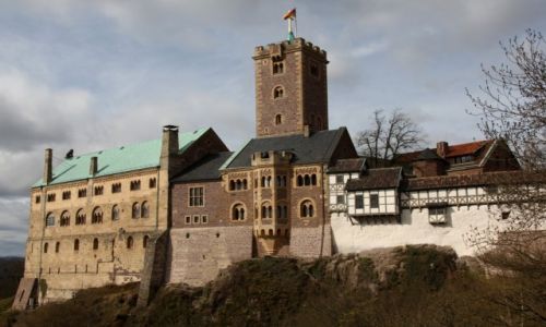 Zdjcie NIEMCY / Turyngia / Eisenach / Zamek Wartburg