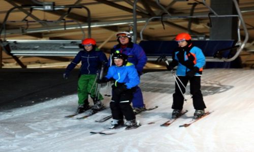 Zdjęcie NIEMCY / Pojezierze Meklemburskie / Wittenburg / Rodzina w Alpincenter