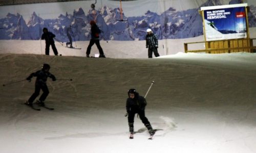 Zdjęcie NIEMCY / Pojezierze Meklemburskie / Wittenburg / Alpincenter, czyli narty pod dachem