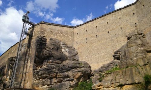 Zdjecie NIEMCY / Saksonia / Konigstein / Twierdza Konigstein