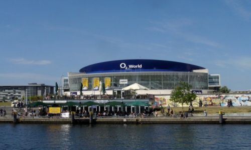 Zdjcie NIEMCY / Berlin / Rzeka Szprewa / Mercedes-Benz Arena